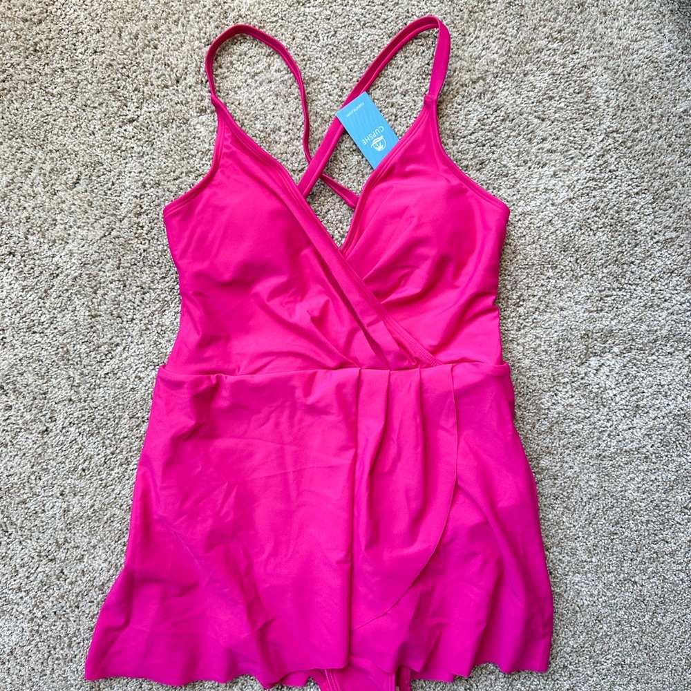 Cupshe Pink One Piece Swimsuit